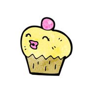 cartoon cupcake N149