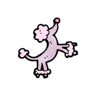 Cartoon Poodle N25