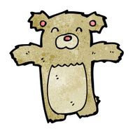 cartoon teddy bear N208