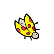 Cartoon Ladybug N75