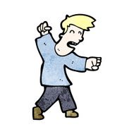 cartoon angry man N114