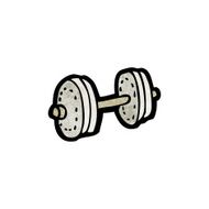 cartoon dumbell N2