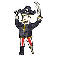 Cartoon Pirate Captain N38