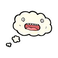 cartoon cloud character N15