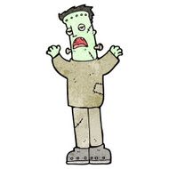 Cartoon Frankenstein Monster N6