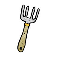cartoon fork N44
