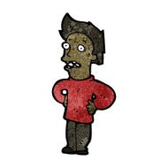 cartoon man with hands on hips N3