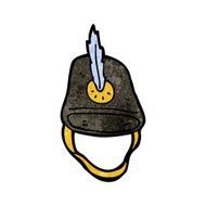 old military hat cartoon N2