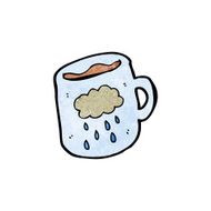 cartoon cloud pattern coffee mug N4