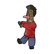 sleep walking man cartoon