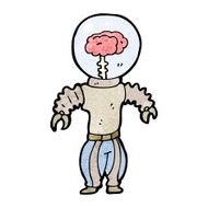 cartoon futuristic robot N12