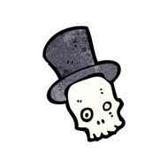cartoon skull symbol N33