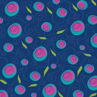 seamless background with flowers N2