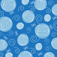 seamless background with flowers N3