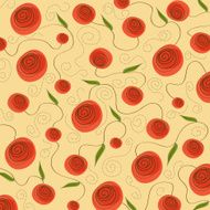 seamless background with flowers N7