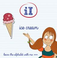 alphabet worksheet of the letter i
