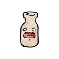 bottle cartoon character N5