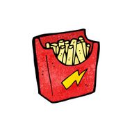 Cartoon Fries N6