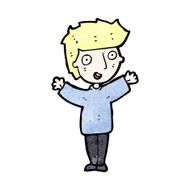 cartoon happy boy N277
