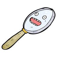 Cartoon Magnifying Glass N28