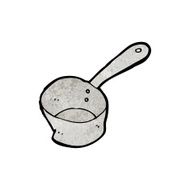 cartoon saucepan N14