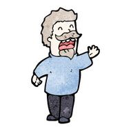 cartoon talking man N28