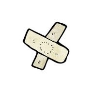 cartoon sticking plaster N8