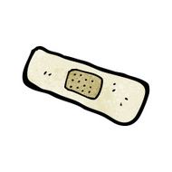cartoon sticking plaster N9