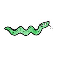 slithering snake cartoon N7