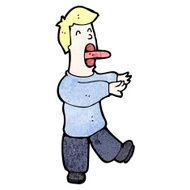 cartoon sleepwalking man N2