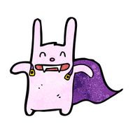 cartoon vampire rabbit N6