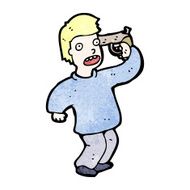 cartoon man with gun to head N7