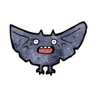 cartoon vampire bat N30
