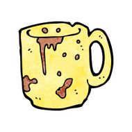 cartoon dirty old mug N2