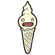 Ice Cream Cartoon Character N13