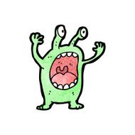 Cartoon Alien N105