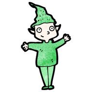 Cartoon Christmas Elf N81