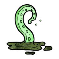 Cartoon Swamp Monster N14