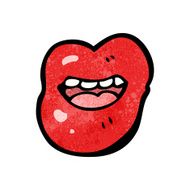 Cartoon Lips N26