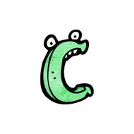 Cartoon Letter C N15