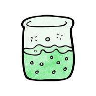 cartoon chemical jar N4