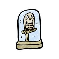 cartoon stuffed owl N5