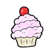 cartoon cupcake N153