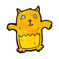 Cartoon Ginger Cat N16