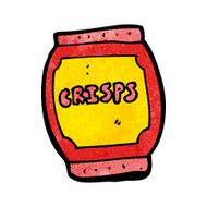 cartoon potato chips bag N2