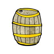 Cartoon Barrel N16
