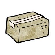 cartoon mail package N7