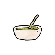 Cartoon Soup Bowl N11