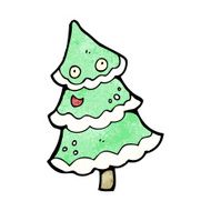 Cartoon Christmas Tree N55
