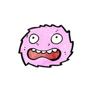 little pink furball monster N4